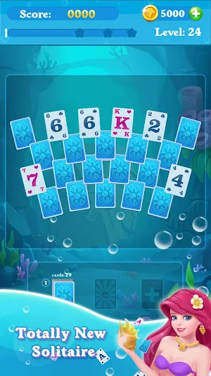 Solitaire Match Mermaid Screenshot 3