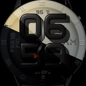 [SSP] Dual Tone Watch Face Screenshot 0