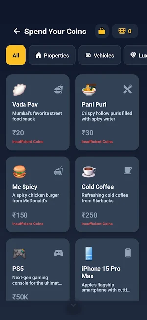 Crorepati Simulator Screenshot 2