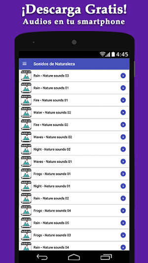 Sounds of Nature app free - DRA Screenshot 0