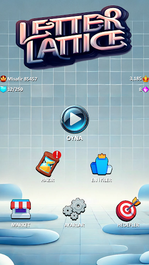 Letter Lattice Çengel Bulmaca Screenshot 0