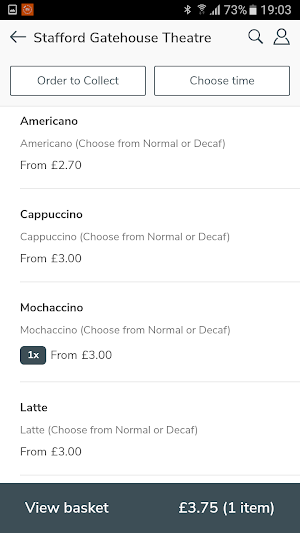 Gatehouse Café & Theatre Bar Screenshot 2
