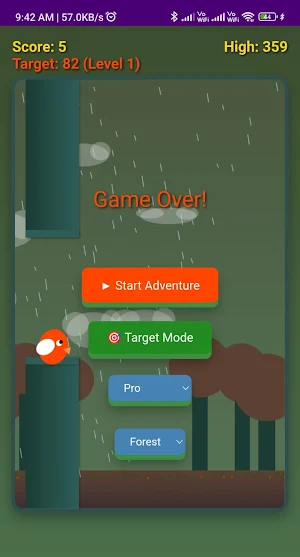 Flapp OneBird: Pipe Pilot Screenshot 2