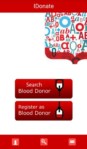 IDONATE - WE DONATE BLOOD Screenshot 2