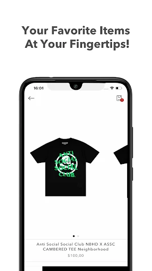 Relapse Clothing Stores Screenshot 2