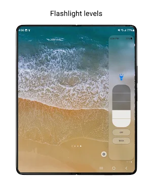 Control Center Z Fold, Tablet Screenshot 2