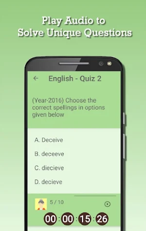 Competitive Exam Preparation: Entrance Exam MCQ Screenshot 3