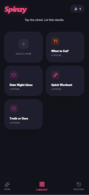 Random Picker - Spinzy Screenshot 2