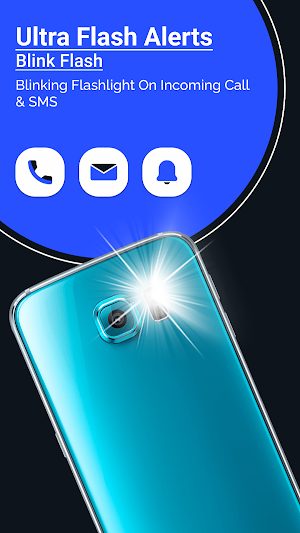 Flash Alerts: Calls & Messages Screenshot 0