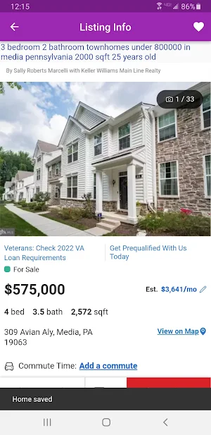 EZ Home Search Screenshot 2