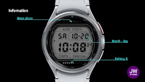 JW146 jwstudio watchface Screenshot 1