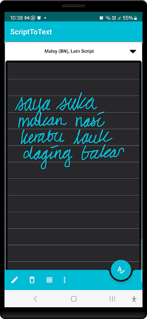 ScriptToText Screenshot 0