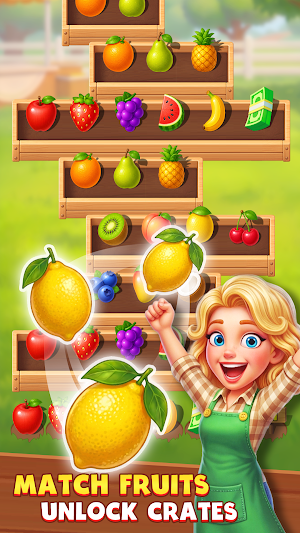 Lucky Cash - Fruit Match Screenshot 1