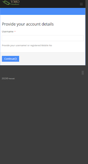 VMO Broadband NetPay Screenshot 0