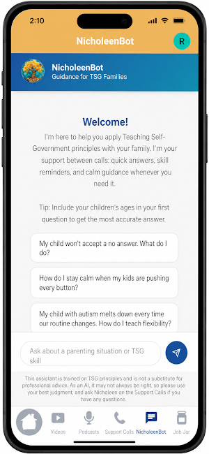 Teaching Self-Government Screenshot 1