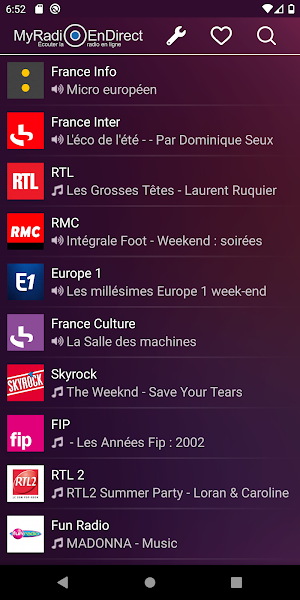 MyRadioEnDirect - Radio En Ligne - France Screenshot 0