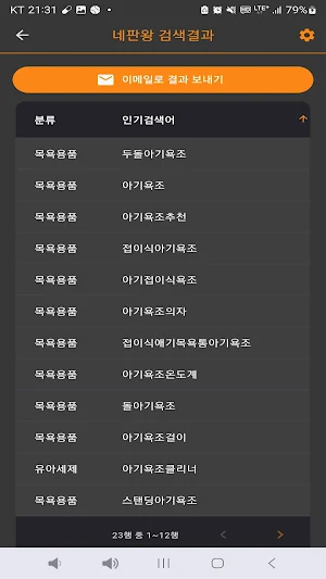 네판왕 #네이버검색어분석#네이버키워드분석#상품수검색 Screenshot 1