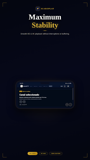 IcaroPlay – M3U & Live TV Screenshot 1