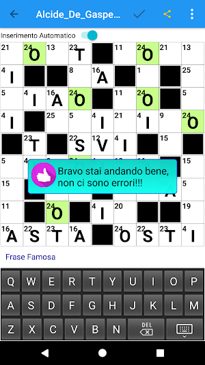 Cruciverba Crittografati,Giochi enigmistici gratis Screenshot 2