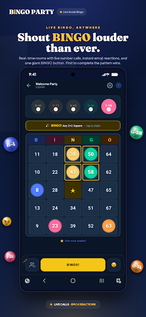 Bingo Party: Host & Play Screenshot 1