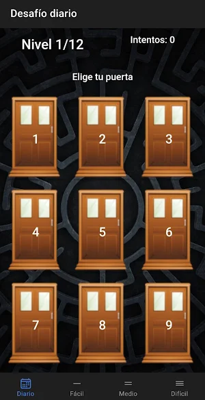 Laberinto de puertas Screenshot 0