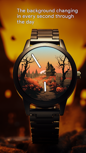 Spooky Halloween Watch Face Screenshot 1