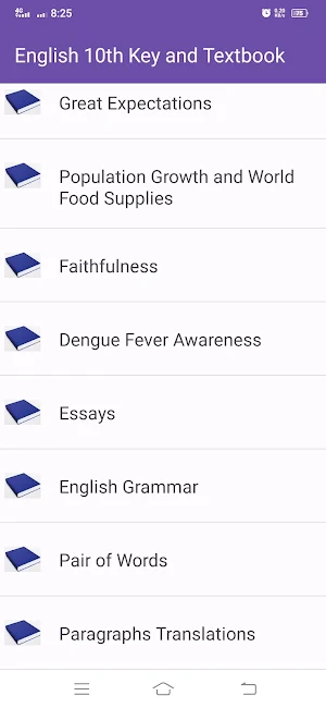 English 10th Key and Textbook Screenshot 3