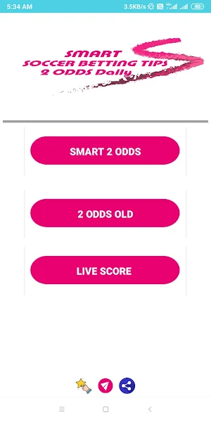 Smart Soccer 2 ODDS Prediction Screenshot 1