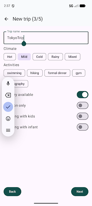PackOtter - Travel Packing Screenshot 3
