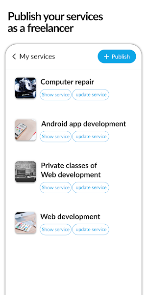 Join&Job: freelance services Screenshot 2