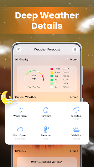 Weather Radar & Forecast Screenshot 1