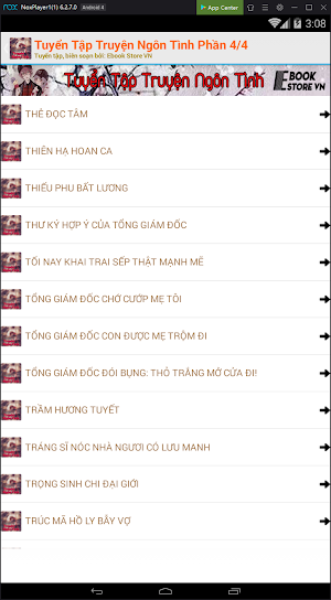 Tuyển Tập Truyện Ngôn Tình 4/4 Screenshot 2