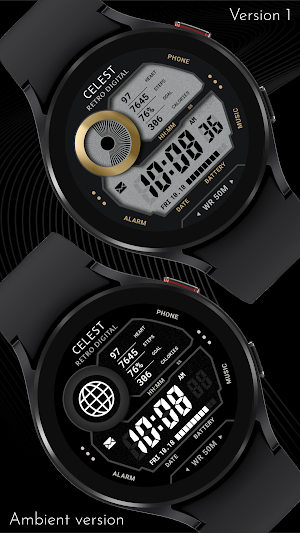 CELEST5530 Retro Digital Watch Screenshot 0