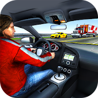 Highway Traffic Racing in Car 