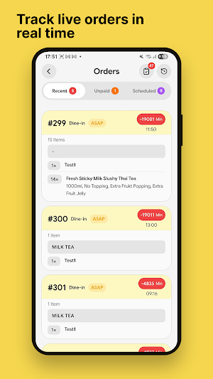 Ordera Mobile POS Screenshot 3
