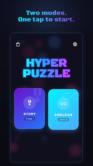 Hyper Puzzle: Neon Blocks Screenshot 1