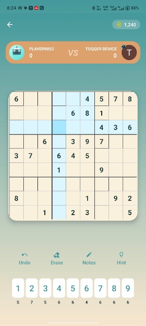 Sudoku Multiplayer Screenshot 3