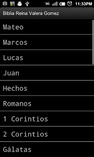 Biblia Reina Valera Gomez 2010 Screenshot 1