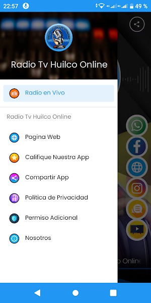 Radio Tv Huilco Online Screenshot 2