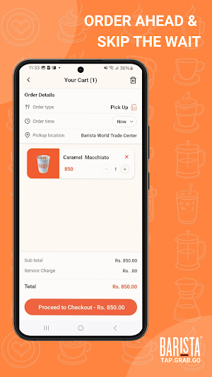 Barista Tap. Grab. Go Screenshot 3