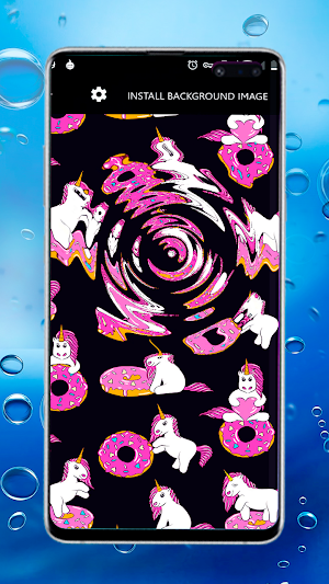 Unicorn Donut Purple Girly Liv Screenshot 0