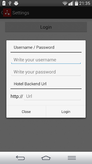 m-hospitality Task Manager Screenshot 0