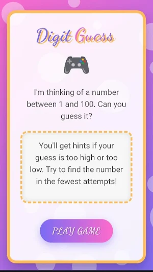 Digit Guess Screenshot 0