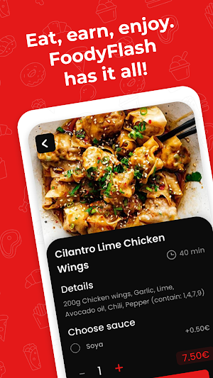 FoodyFlash - Food on your way! Screenshot 0
