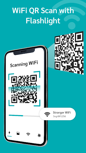 WiFi QR Scan: QR Password Scan Screenshot 1
