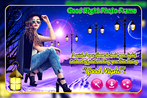 Good Night Photo Frame Screenshot 2