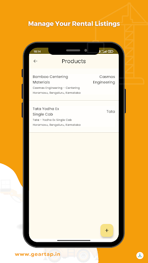 Geartap suppliers Screenshot 2