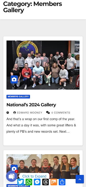 GPC Ireland Powerlifting Screenshot 3