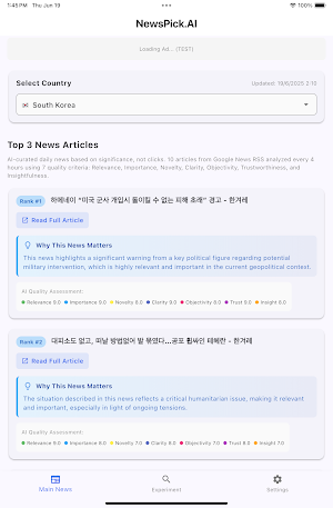 NewsPick.AI Screenshot 2