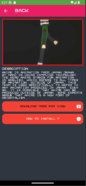 Anime For Melon Playgrounds Screenshot 3